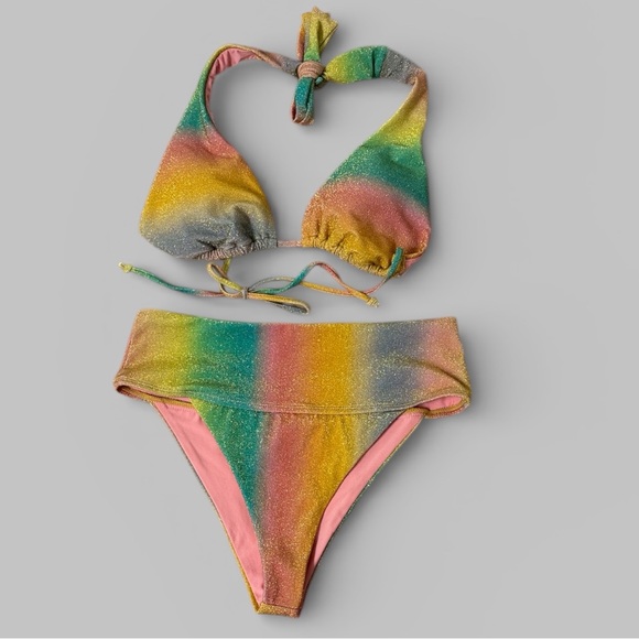 Gianni Bini Other - Gianni Bini Rainbow Sparkle Bikini